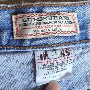 GUESS x Georges Marciano Women's Blue Jean Shorts